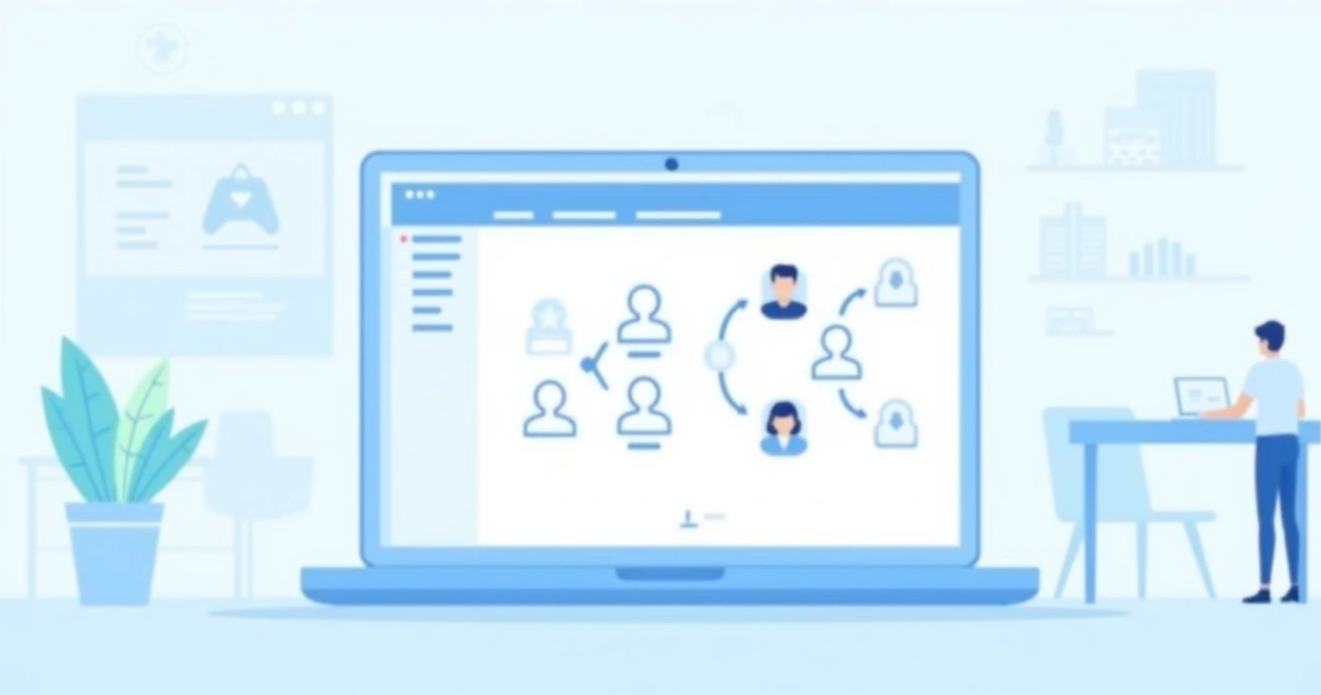 Ilustração de fluxo de aprovação sequencial com múltiplos aprovadores no Power Automate