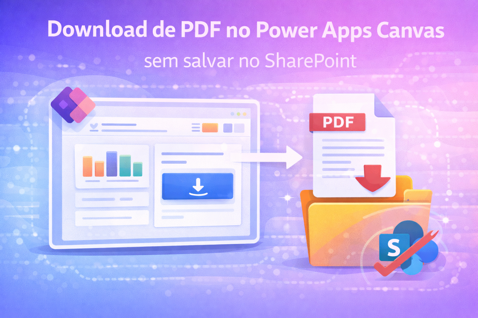 Download de PDF no Power Apps Canvas