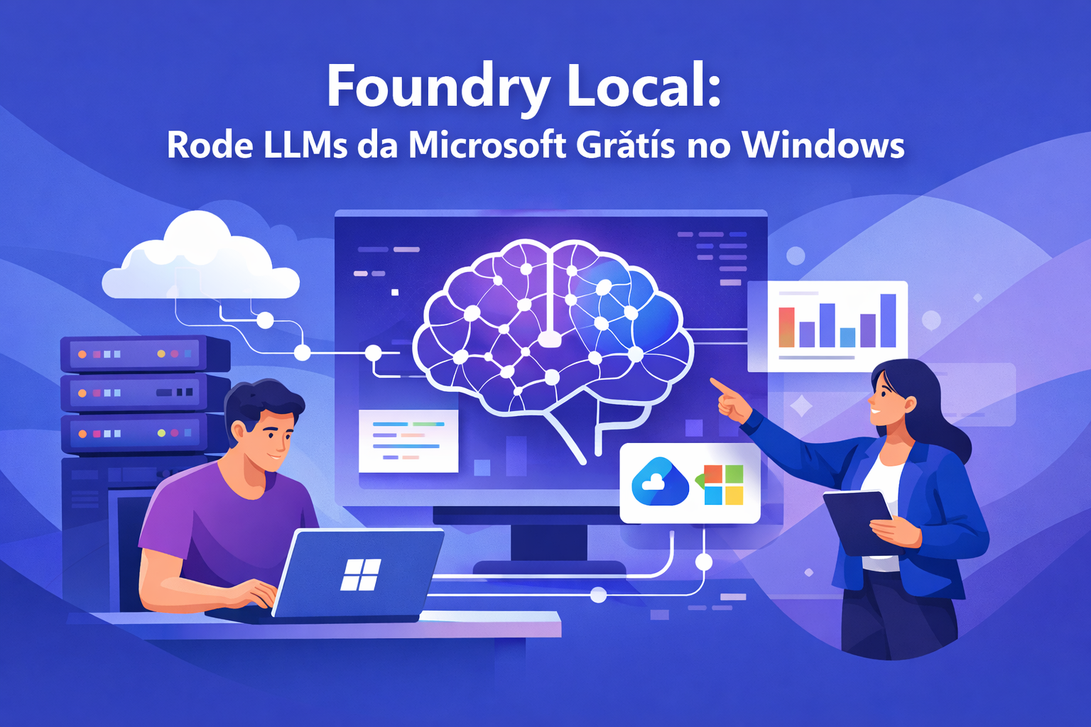Foundry Local Rode LLMs da Microsoft